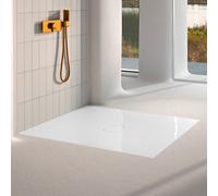 Bette Air Receveur de douche rectangulaire extra plat, set complet, 7350-000T2,