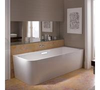 Bette Art Baignoire d’angle, avec tablier, 3480-000CELHK,PLUS+B615-901,