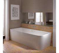 Bette Art Baignoire d’angle, avec tablier, 3480-000CERHK,PLUS+B615-000,