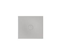 Bette BetteAir 7351-413T2 1000 x 900 mm, anti-poussière, rectangle, acier au titane émaillé, avec support minimum