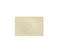 Bette BetteAir 7353-441AE,T2 1200 x 800 mm, crème, rectangle, acier au titane émaillé, avec support minimum