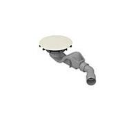 Bette BetteAir ensemble de vidage/trop-plein B525-441 pour carrelage de douche, crème