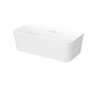 Bette BetteArt baignoire 3480-004CWVHK blanc noble, 180x80x42cm, installation devant le mur