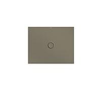 Bette Receveur de douche au sol avec support de receveur minimum et GlasurPlus, 100x80cm, 5491-404PLUS,T1, Couleur: graphites