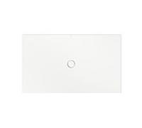 Bette Receveur de douche au sol avec support de receveur minimum et glaÃ§urePlus 5817, 170x100cm, Coloris: Neige (blanc mat) - 5817-440PLUS,T1