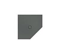 Bette BetteFloor Caro zone de douche 7191-403AE antidérapant / Pro , fumée, 90x90cm