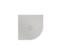 BetteFloor Corner receveur de douche quart de cercle avec BetteAntidérapant Pro, 900x900mm, 5421-410AE, Couleur: Argent mat