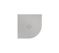 BetteFloor Corner receveur de douche quart de cercle avec BetteAntidérapant Pro, 900x900mm, 5421-413AE, Couleur: Dust matt
