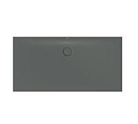 Bette BetteFloor Side zone de douche 3375-403 160x80cm, fumée