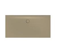 BetteFloor Side receveurs de douche avec BetteGlasurPlus, 1600x800mm, 3375-417PLUS, Couleur: noisette