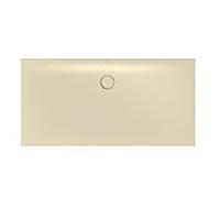 Bette BetteFloor Side zone de douche 3375-441PLUS 160x80cm, glacis, crème