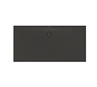 Bette BetteFloor Side zone de douche 3377-401 180x90cm, anthracite