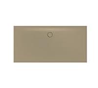 Bette BetteFloor Side zone de douche 3377-417AE 180x90cm, antidérapant / Pro , noisette