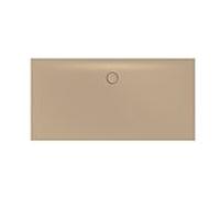 Bette BetteFloor Side zone de douche 3377-425PLUS 180x90cm, glaçure, greige