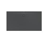 Bette BetteFloor Side zone de douche 3378-400 180x100cm, corbeau