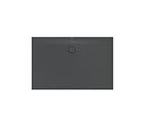 Bette BetteFloor Side zone de douche 3384-400AE 140x90cm, antidérapant / Pro , corbeau