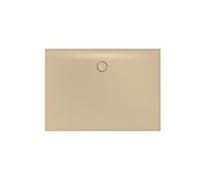 Bette BetteFloor Side zone de douche 3386-003PLUS 140x100cm, glaçure, beige bahama