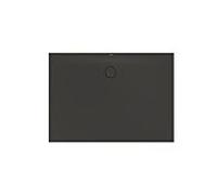 Bette BetteFloor Side zone de douche 3386-401PLUS 140x100cm, glacis, anthracite