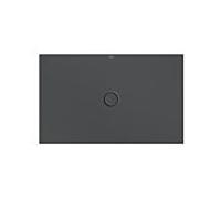 Bette BetteFloor surface de douche 5793-400T1 130x80cm, Mini support de bain, corbeau