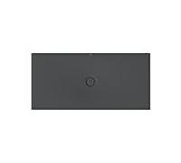 Bette BetteFloor surface de douche 5949-400PLUS 160x75cm, glaçure, corbeau