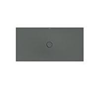 Bette Receveur de douche au sol avec glaçurePlus, 150x75 cm, 5939-403PLUS, Couleur: fumer