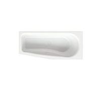 Bette BetteLuna baignoire 2750-004 blanc noble, 170x75x45cm, pied incliné à gauche