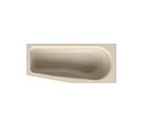 Bette BetteLuna baignoire 2750-006 jasmin, 170x75x45cm, côté pied incliné à gauche