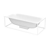 BetteLux Shape Baignoires rectangulaires îlot, 2 inclinaisons du dossier, 1900x900x450mm, 3453-000, Couleur: Blanc