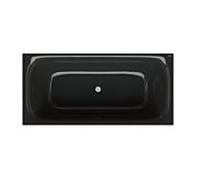 BetteLux Shape Baignoires rectangulaires îlot, 2 inclinaisons du dossier, 1900x900x450mm, 3453-056, Couleur: Noir