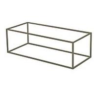 Bette BetteLux cadre Shape Q003-809 190 x 90 cm, taupe mat, pour baignoire