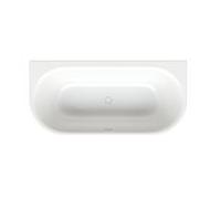 Bette BetteLux Oval silhouette baignoire 3416-004CWVVS blanc noble, 180x85x45cm, à poser