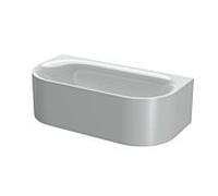 Bette BetteLux Oval silhouette baignoire 3417-002CWVVS manhattan, 190x95x45cm, à poser