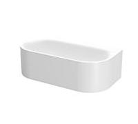 Bette BetteLux Oval silhouette baignoire 3417-004CWVVS blanc noble, 190x95x45cm, à poser