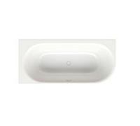 Bette BetteLux Oval silhouette baignoire 3425-440CERVS neige, 175x80x45cm