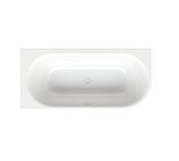 Bette BetteLux Oval silhouette baignoire 3426-000CERVS blanc , 185x85x45cm