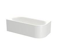 Bette BetteLux Oval silhouette baignoire 3426-440CERVS neige, 185x85x45cm