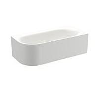 Bette BetteLux Oval silhouette baignoire 3436-440CELVS neige, 185x85x45cm