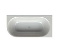 Bette BetteLux Oval silhouette baignoire 3437-002CELVS manhattan, 195x95x45cm