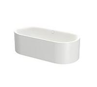 Bette BetteLux Oval silhouette baignoire 3467-440CFXXS neige, 190x90x45cm, à poser