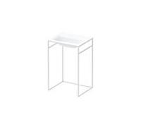 BetteLux Shape Lavabo à encastrer pour châssis de lavabos, sans trou pour robinet, 600x495x120mm, A170-000PW, Couleur: Blanc avec Glasur Plus