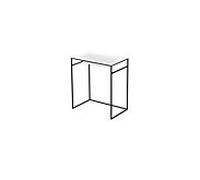 Vasque à Encastrer Bette Lux Shape avec 1 trou 600x495x9mm Noir
