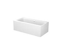 Bette BetteLux silhouette baignoire 3460-440CFXVS neige, 170x85x45cm, à poser, avec tablier et étagère