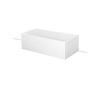 Bette BetteLux silhouette baignoire 3460-440CWVVS 170x85x45cm, avec tablier, neige GlasurPlus