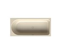 Bette BetteOcean bain bas 8839-006 jasmin, 180x80x38cm, pied droit, trop-plein à l'avant