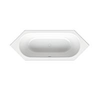 Bette BetteStarlet 6 coins 2060-440AR, PLUS 200x75x42cm, antidérapante / glacis, neige