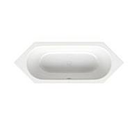 Bette BetteStarlet 6 coins 2060-440PLUS 200x75x42cm, glaçure, neige