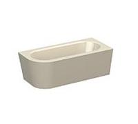 Bette BetteStarlet Baignoire silhouette V 6680-001CELVK pergamon, 165x75x42cm, avec tablier