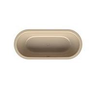 Bette BetteStarlet flair Oval baignoire 8774-003 bahama beige, 178x78x42cm