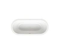 Bette BetteStarlet Flair Oval bain 8772-440PLUS glaçure, neige, 158x68x42cm