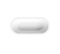 Bette BetteStarlet Flair Oval bain 8774-440AR, PLUS antidérapant / glacis, neige, 178x78x42cm